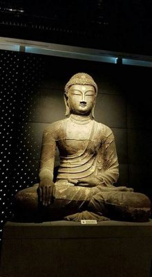  Goryeo Seated Buddha - A Majestic Icon Blending Serenity and Strength